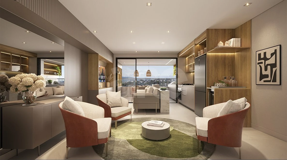 Planta — Apartamento 69 m²