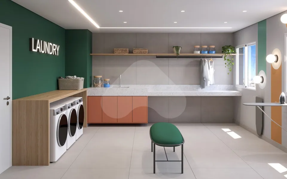 Átrio - Apartamento com 38 m², em Freguesia do Ó — foto 7