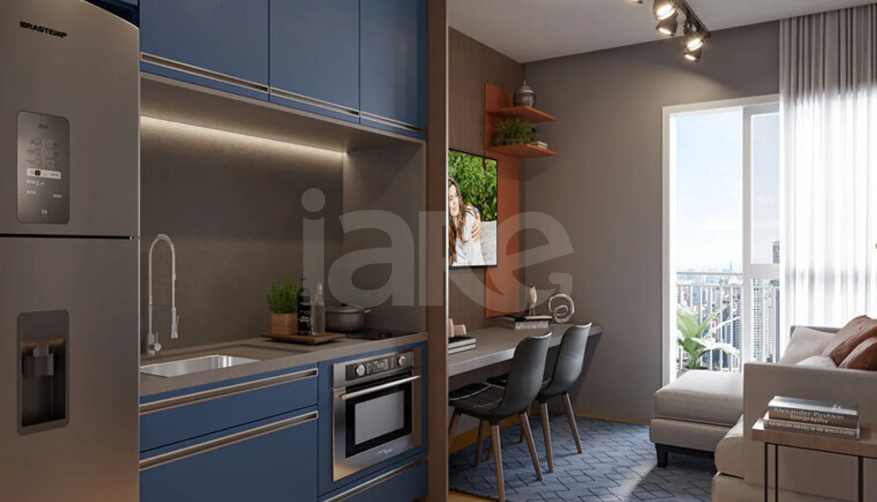 Welconx Vila Romana - Apartamento com 35,29 m², em Vila Romana — foto 2