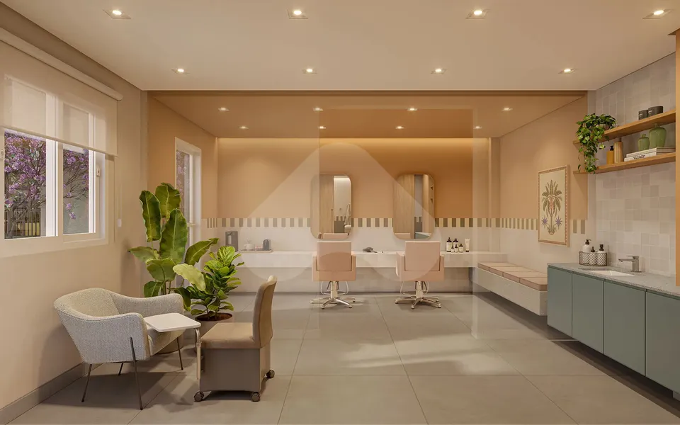 Ares do Horto Pau Brasil - Apartamento com 32,14 m², em Horto do Ipê — foto 6