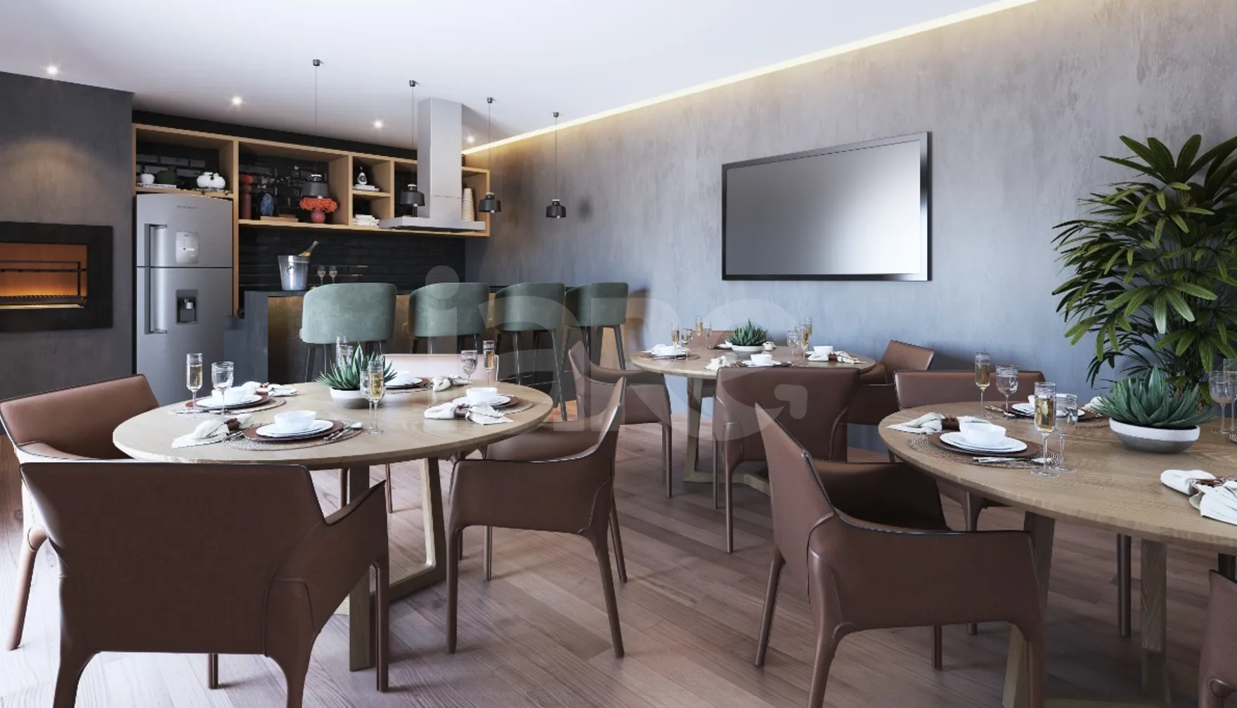 Leblon Residence - Apartamento com 79,96 m², em Perequê — foto 5