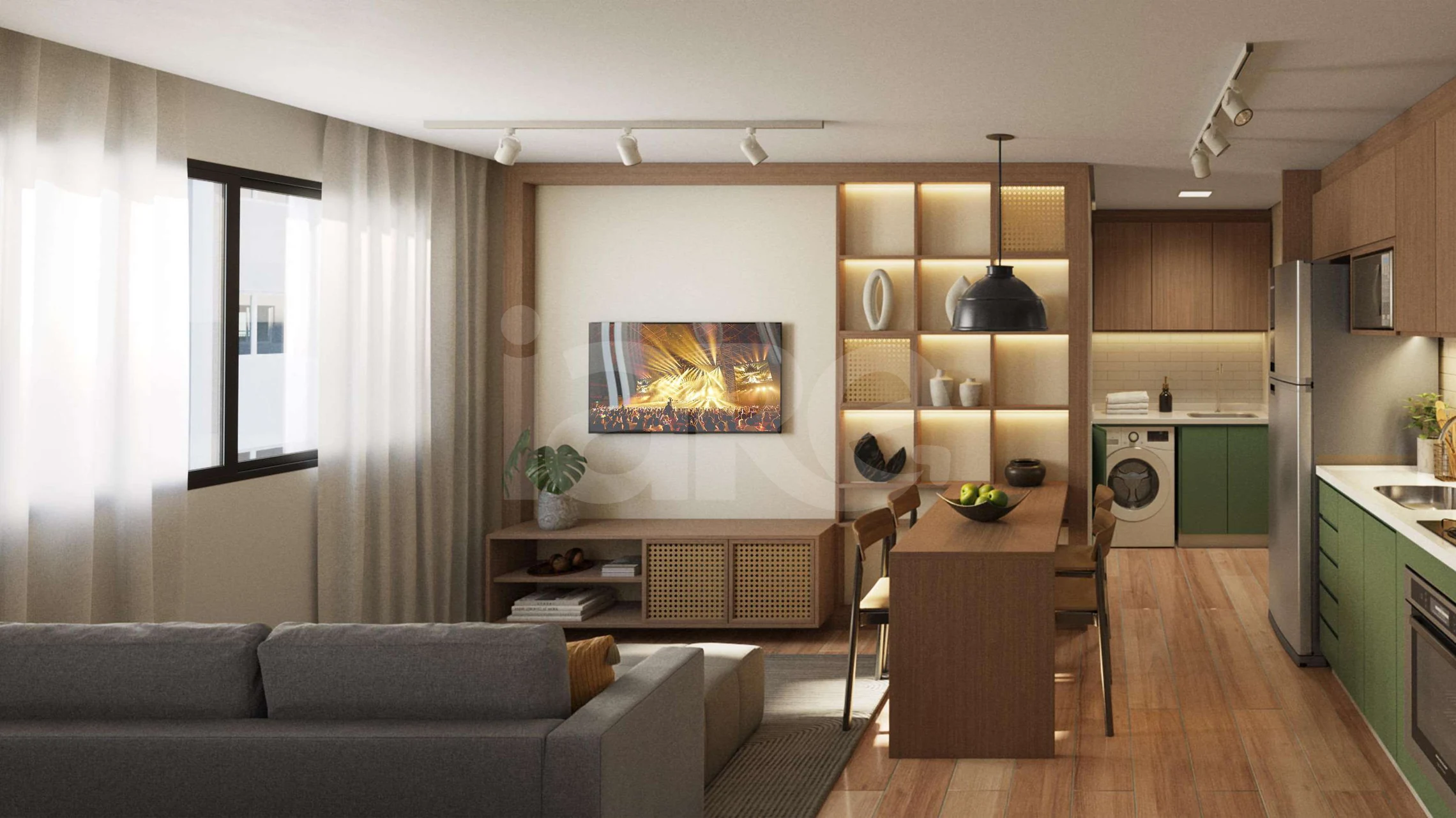 Bosque Ipiranga - Apartamento com 37,7 m², em Ipiranga — foto 2