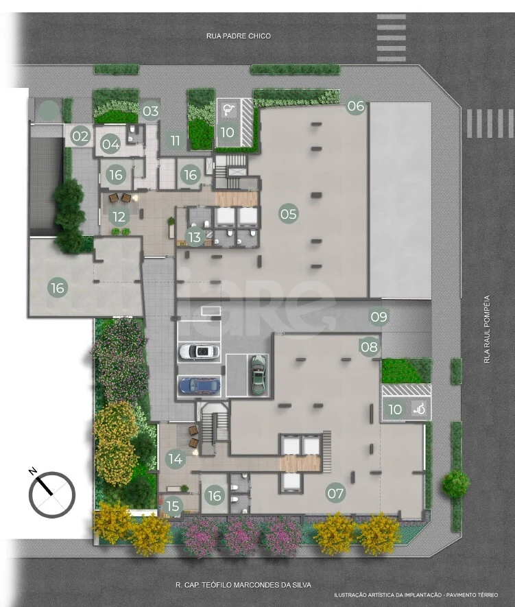 Planta — Pavimento térreo