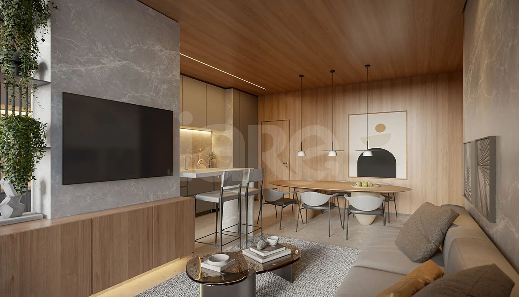 Réve - Apartamento com 72,58 m², em Centro Cívico — foto 3