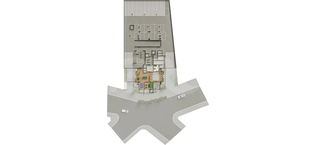 Planta — Pavimento subsolo 1