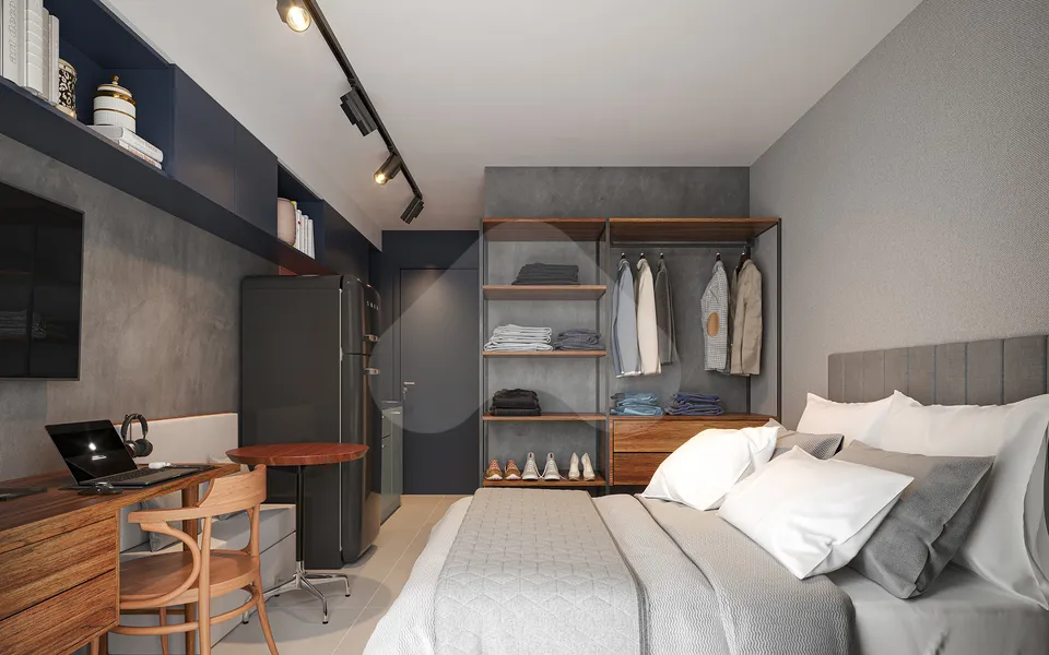 Nurban Barão de Campinas - Studio com 18,56 m², em Santa Cecília — foto 4