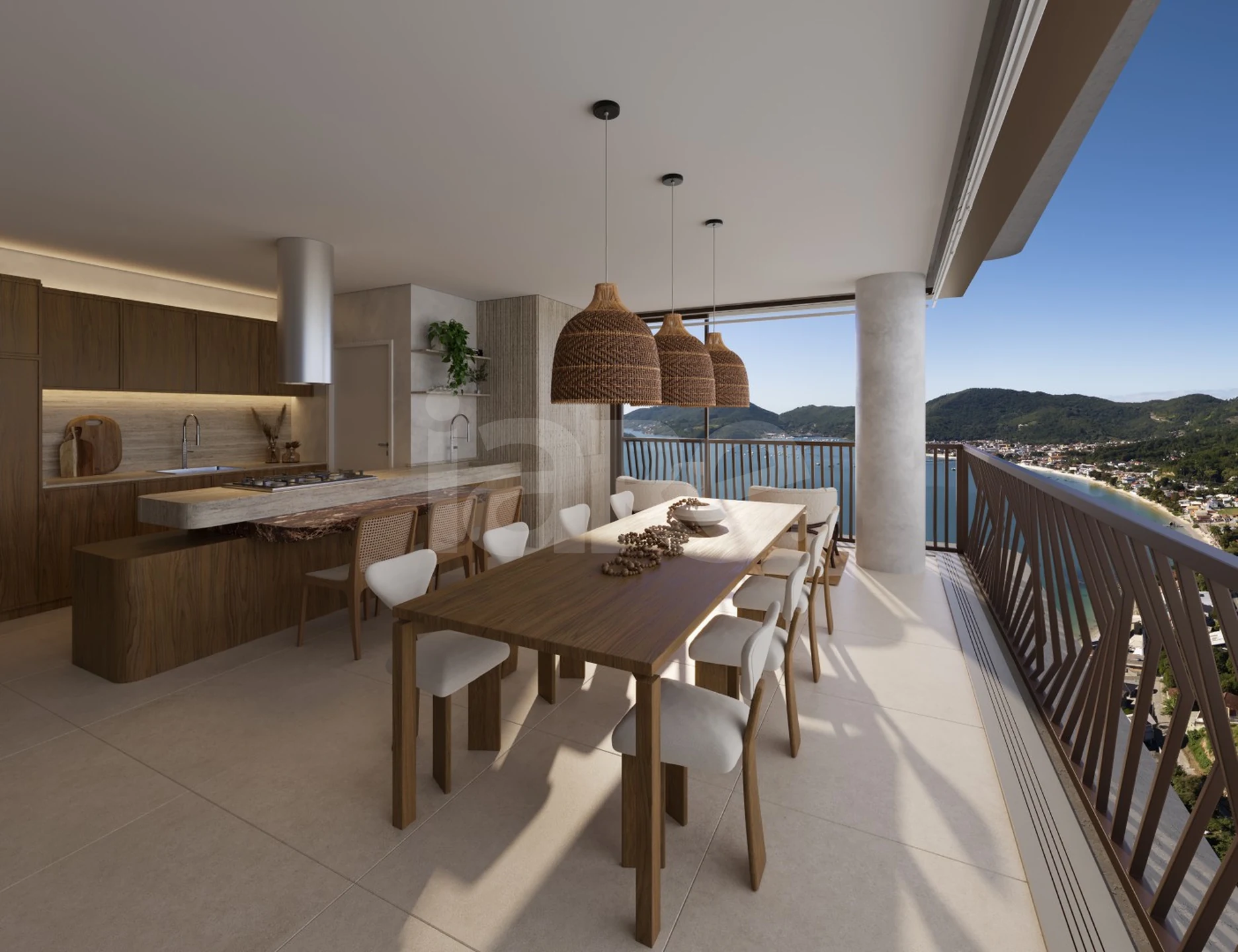 Vieiras - Apartamento com 134 m², em Vila Nova — foto 3