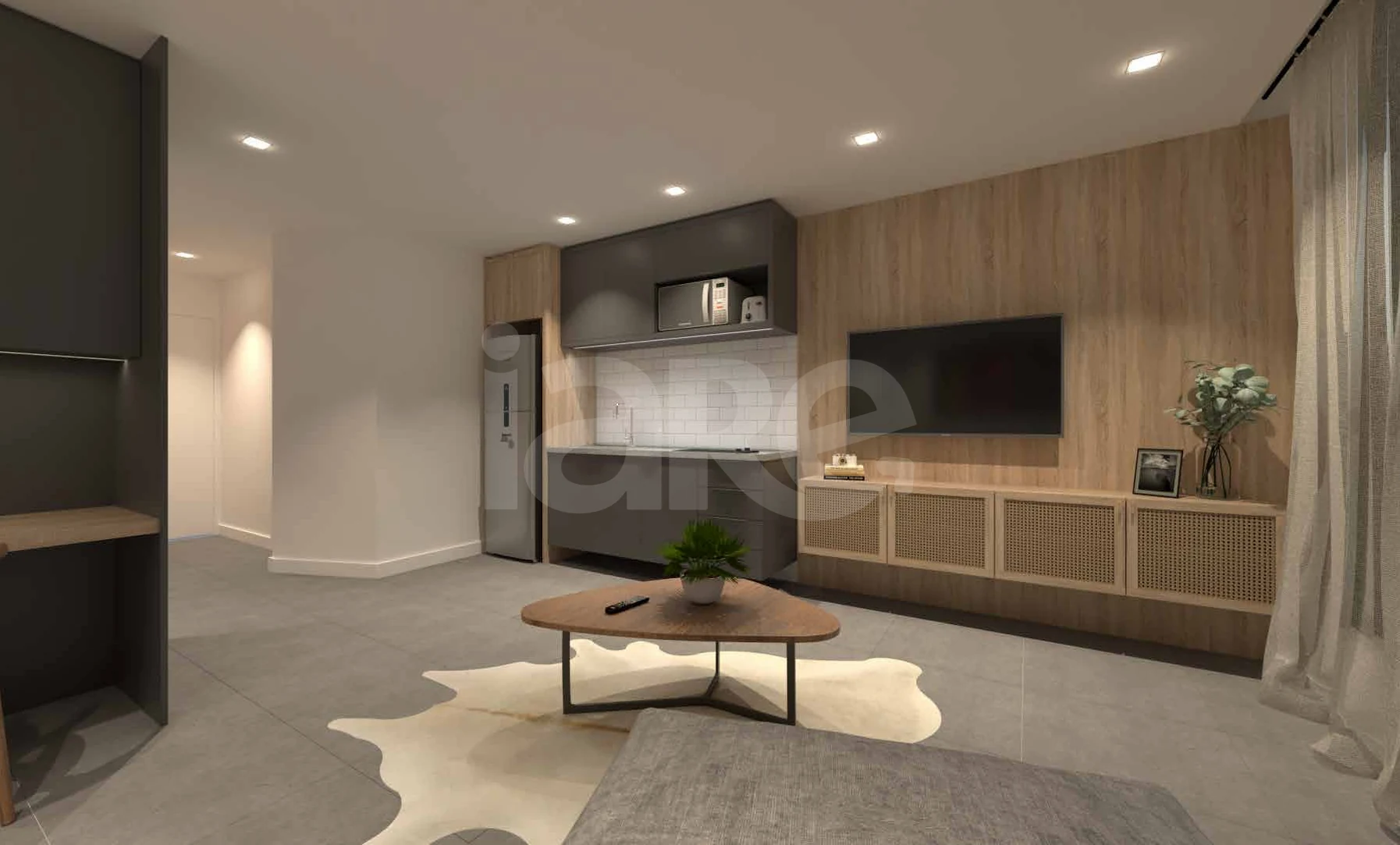 Gloria del'art Coliving - Studio com 52,47 m², em Glória — foto 4