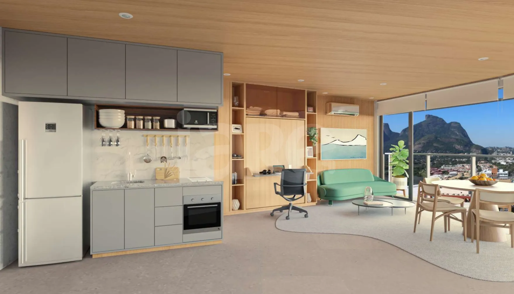 Niemeyer 360° Residences - Studio com 40 m², em Barra da Tijuca — foto 9