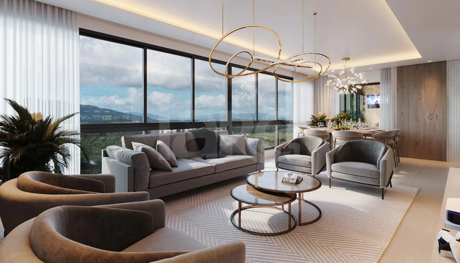Yellowstone Park - Apartamento com 117,88 m², em Meia Praia — foto 3