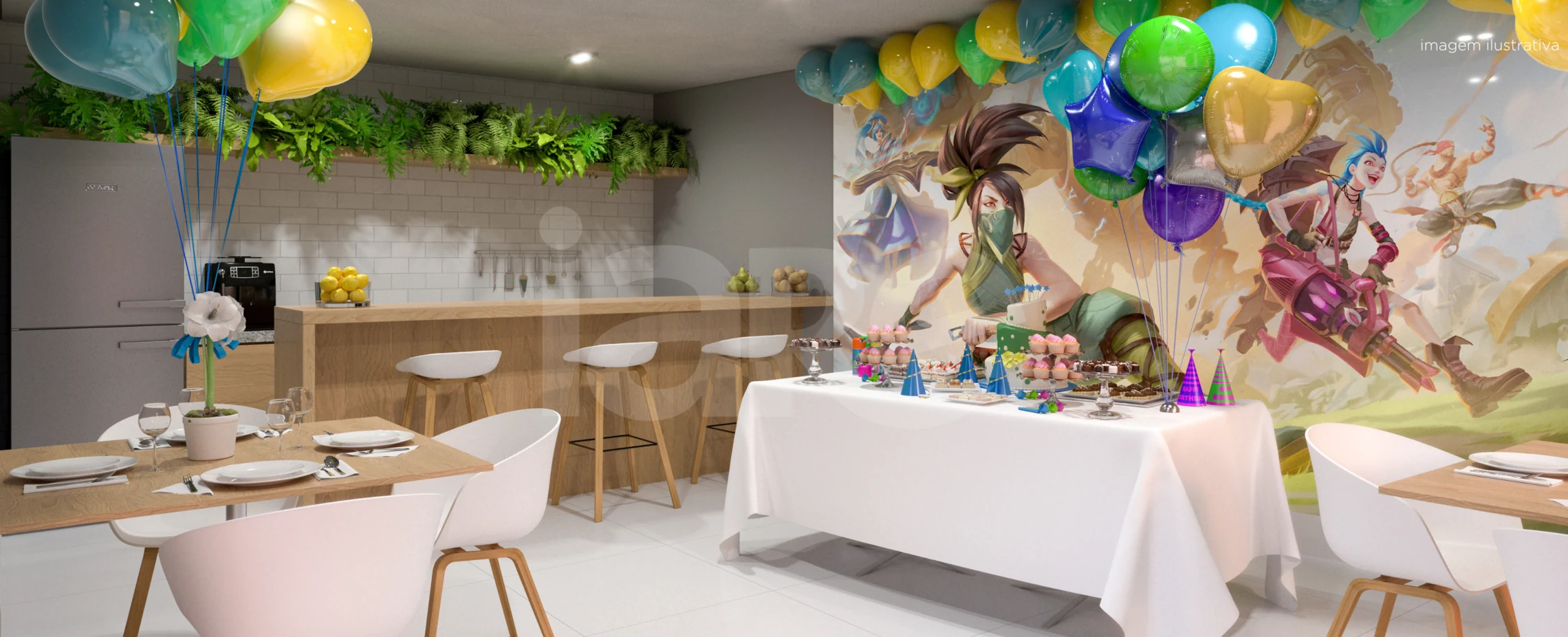 Vitale Carioca - Garden com 55,64 m², em Vila Kosmos — foto 2