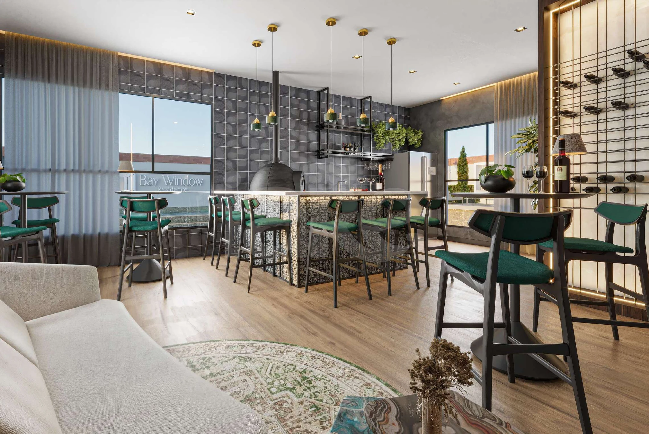 Bay Window Residence - Apartamento com 64,55 m², em Jardim Dourado — foto 23