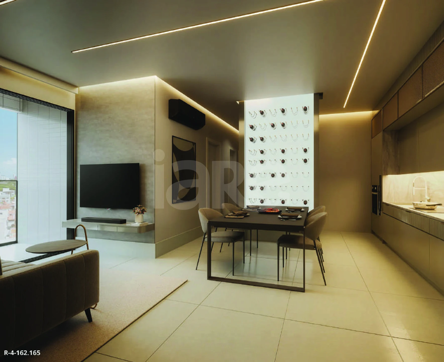 Monte Subásio - Apartamento com 54,1 m², em Jardim Cidade Universitária — foto 2