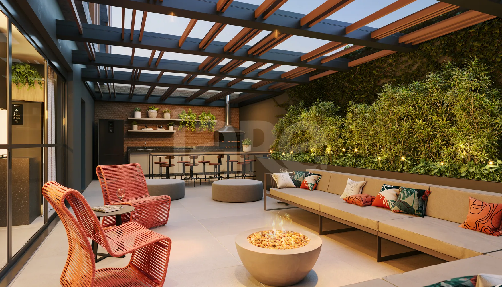Temple Batel - Apartamento com 52,68 m², em Batel — foto 14