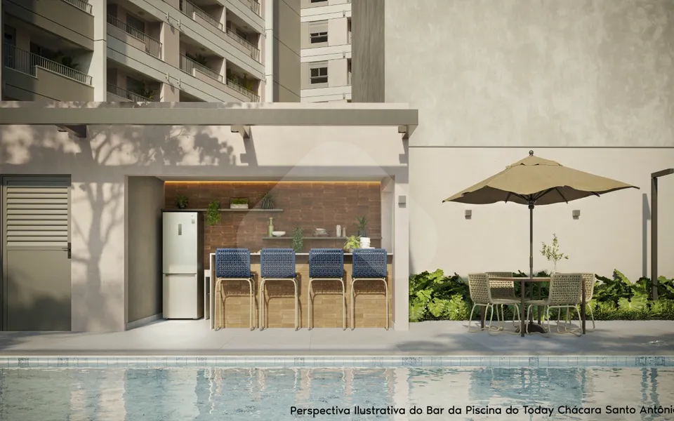 Today Chácara Santo Antônio - Apartamento com 29,55 m², em Chácara Santo Antônio — foto 28