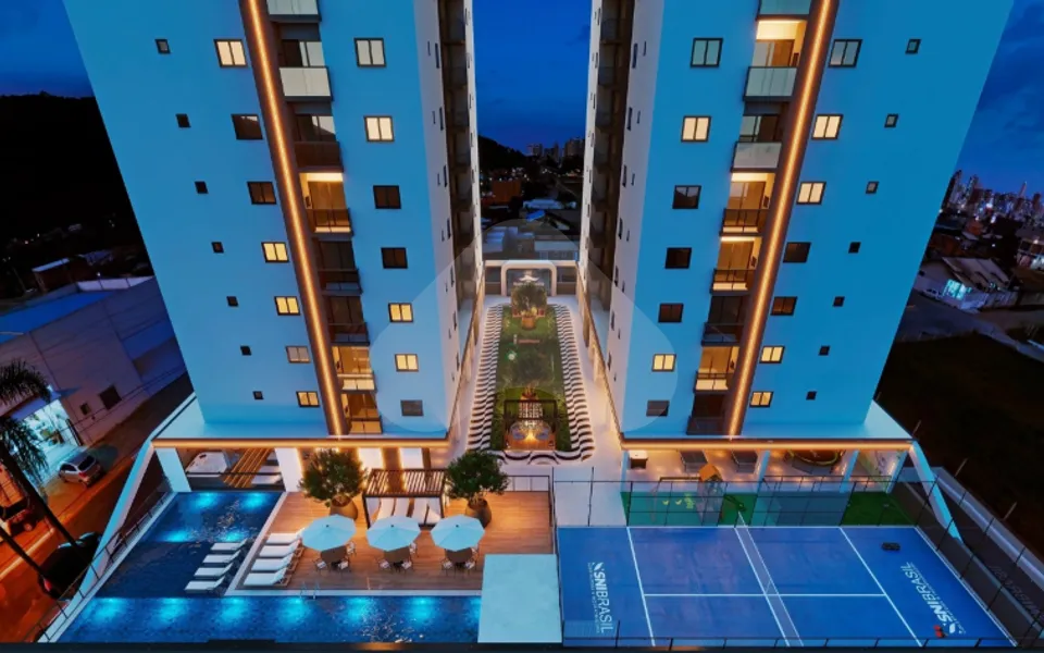 Mares de Itapema - Apartamento com 57 m², em Morretes — foto 21