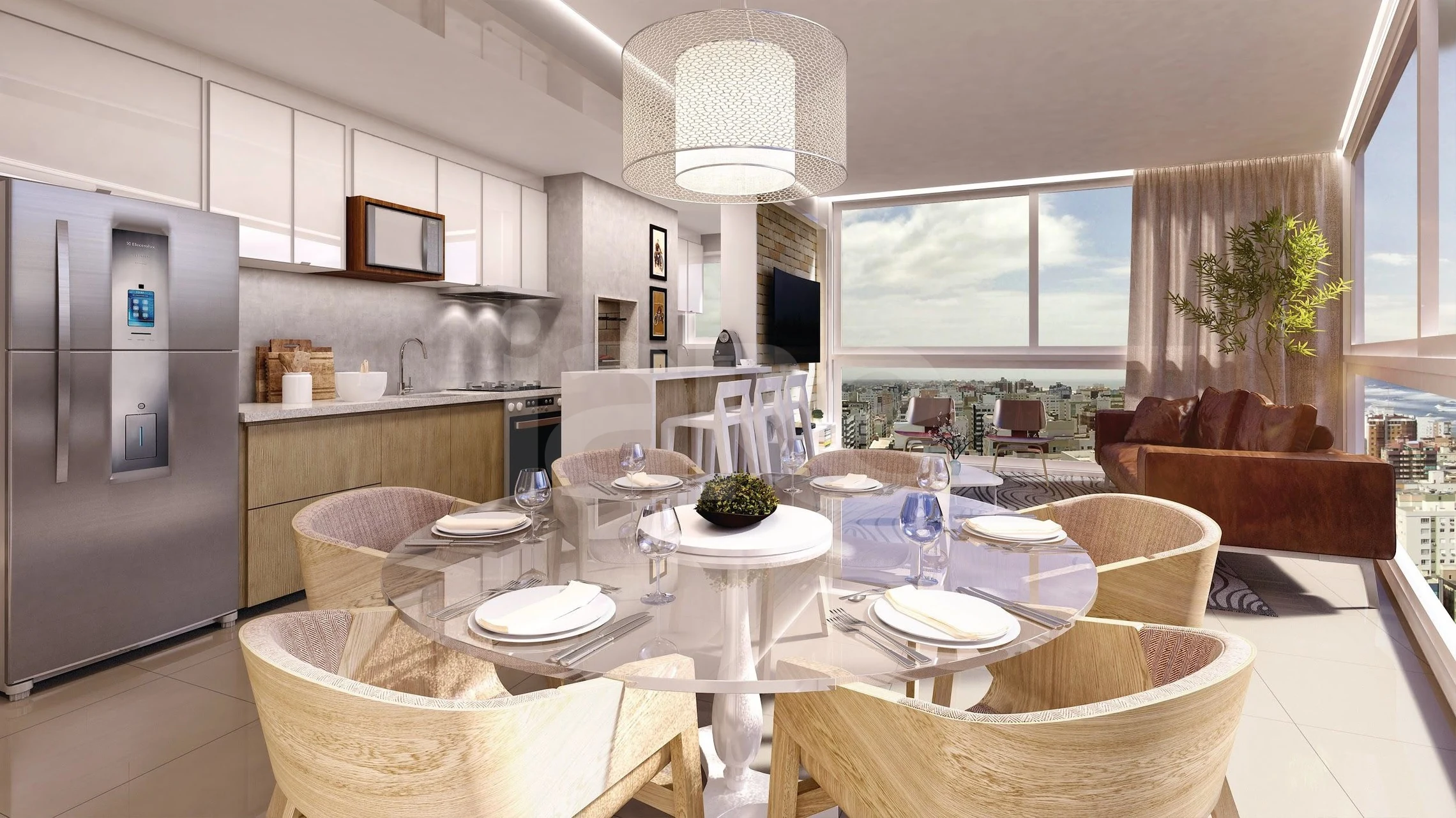 Del Paine - Apartamento com 68,23 m², em Navegantes — foto 2