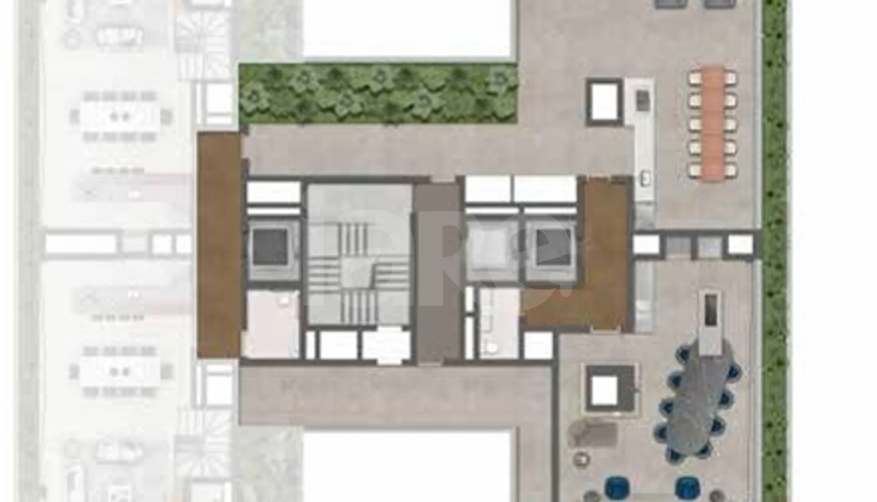 Planta — Pavimento terraço