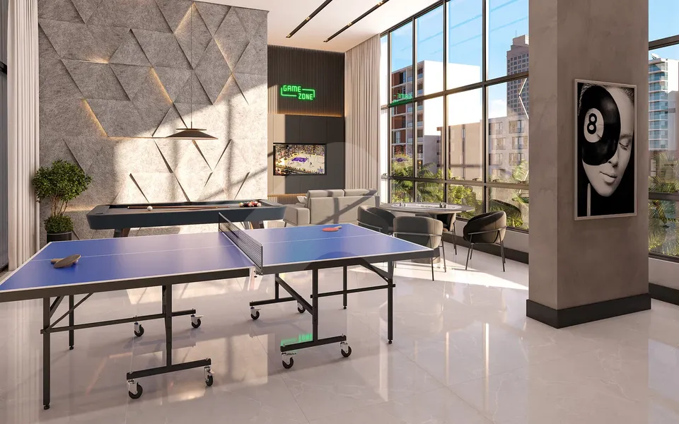 Atrio - Apartamento com 132 m², em Meia Praia — foto 10
