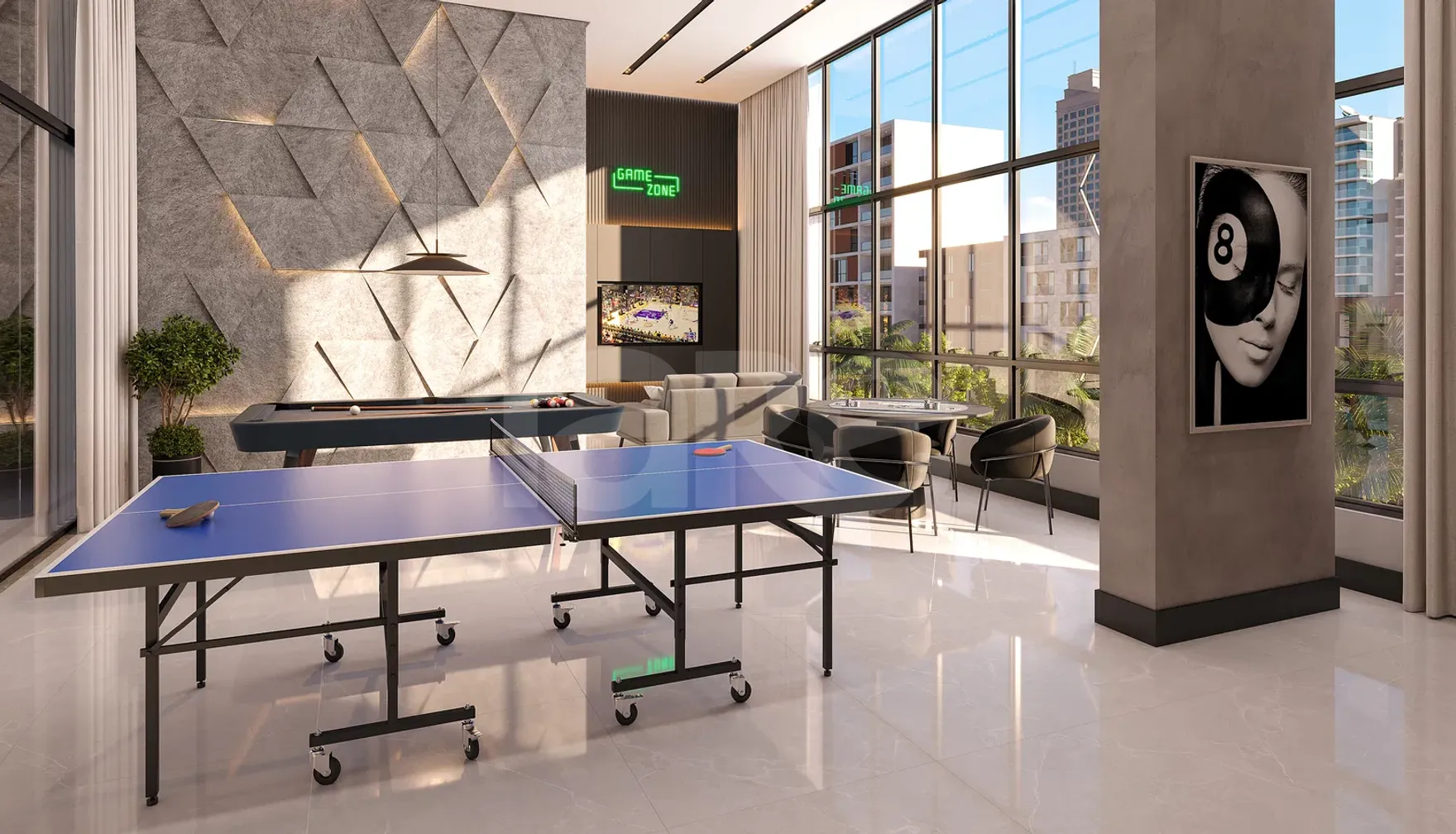 Atrio - Apartamento com 132 m², em Meia Praia — foto 12