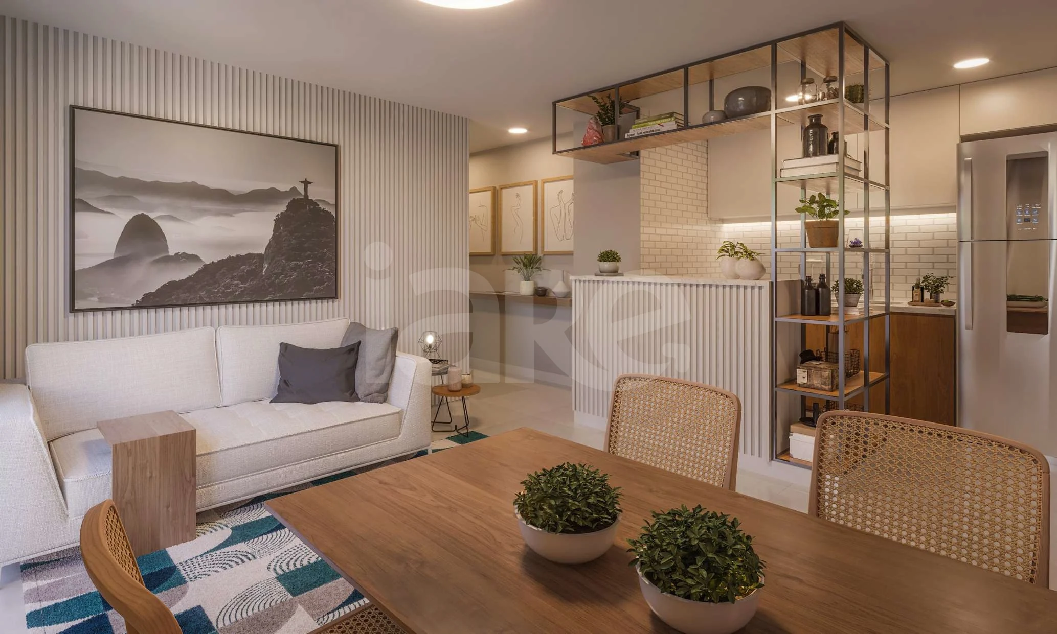 Cores de Fátima - Studio com 35,66 m², em Centro — foto 3