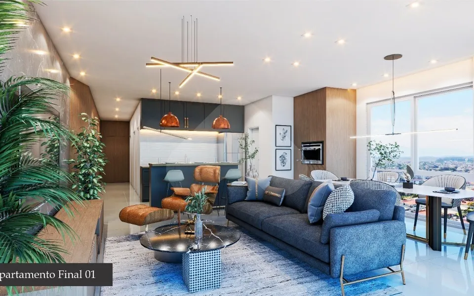 Único - Apartamento com 64,69 m², em Zona Nova — foto 9