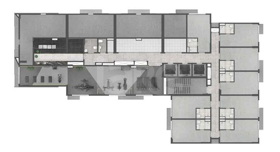Planta — Pavimento 19