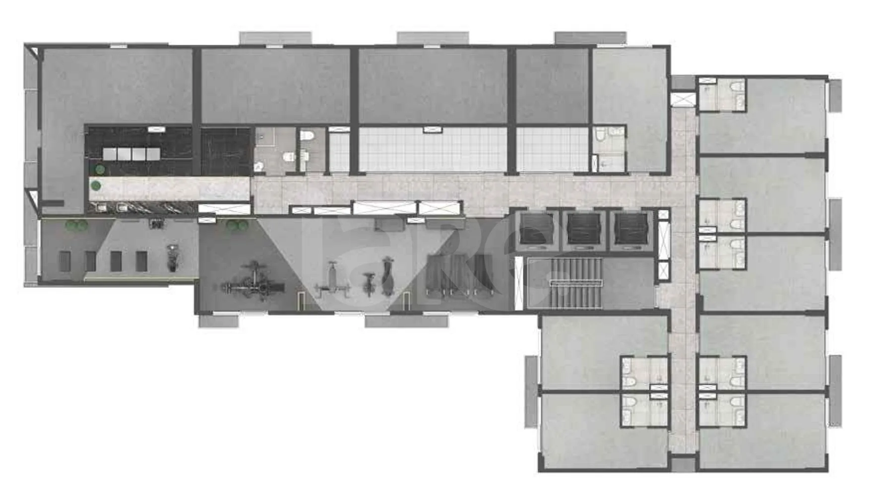 Planta — Pavimento 19