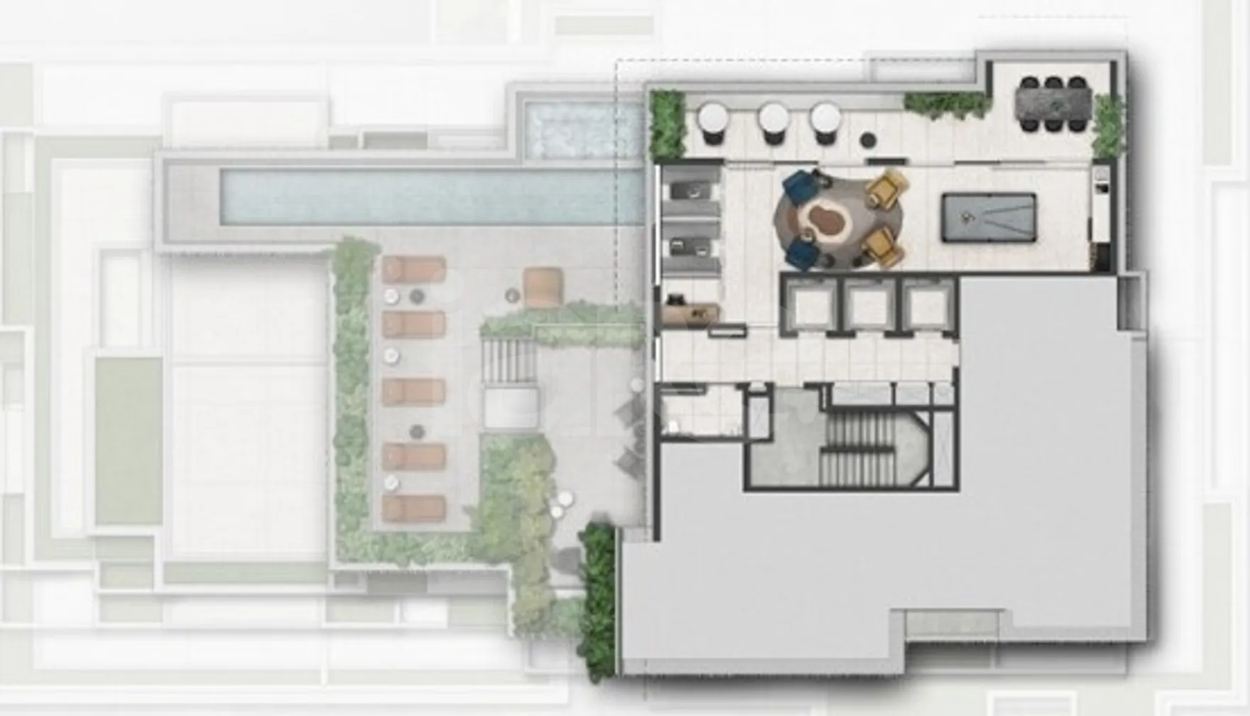 Planta — Pavimento 18