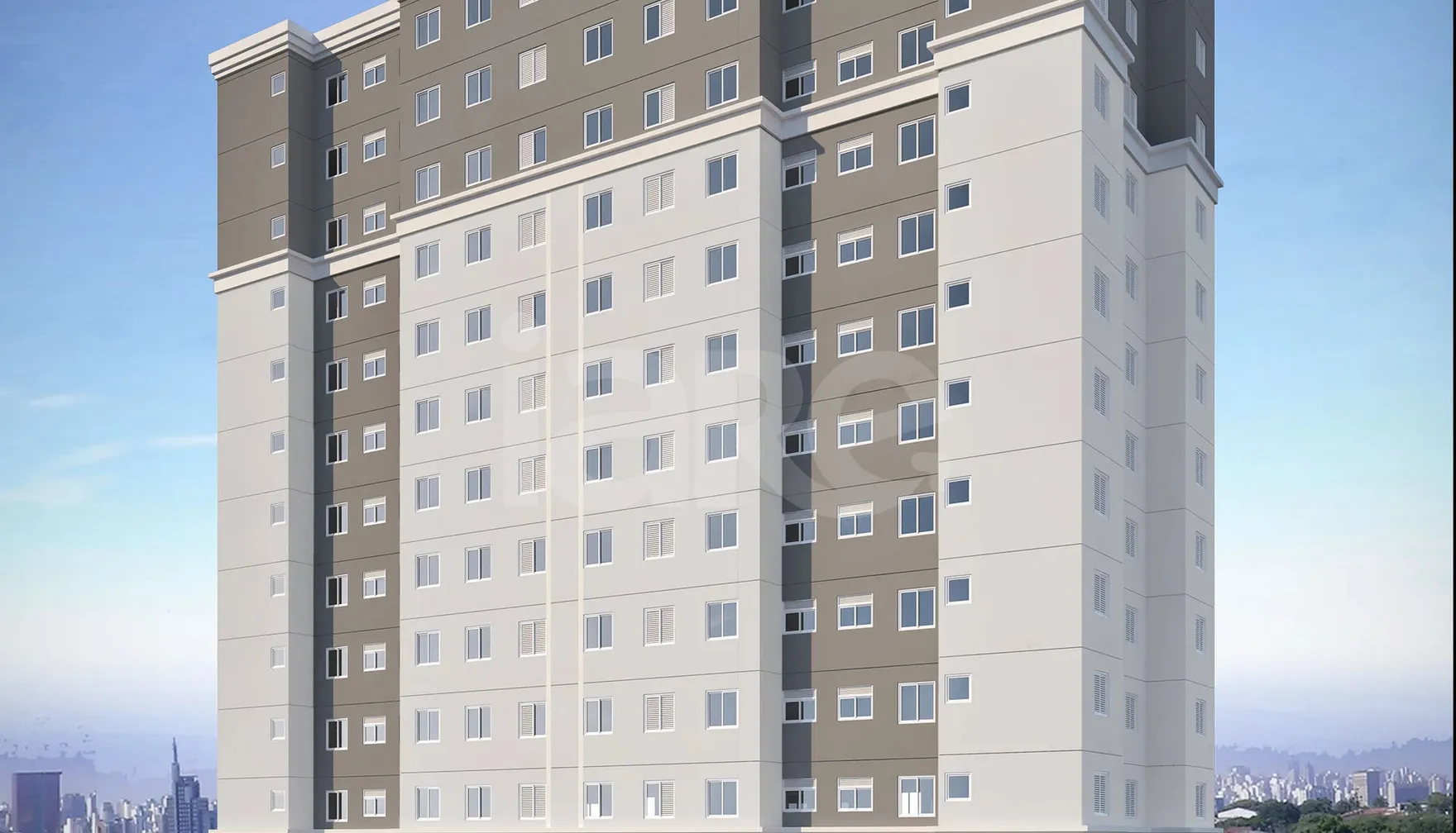 Modena Mbigucci - Apartamento com 43,77 m², em Jardim Diogo — foto 2
