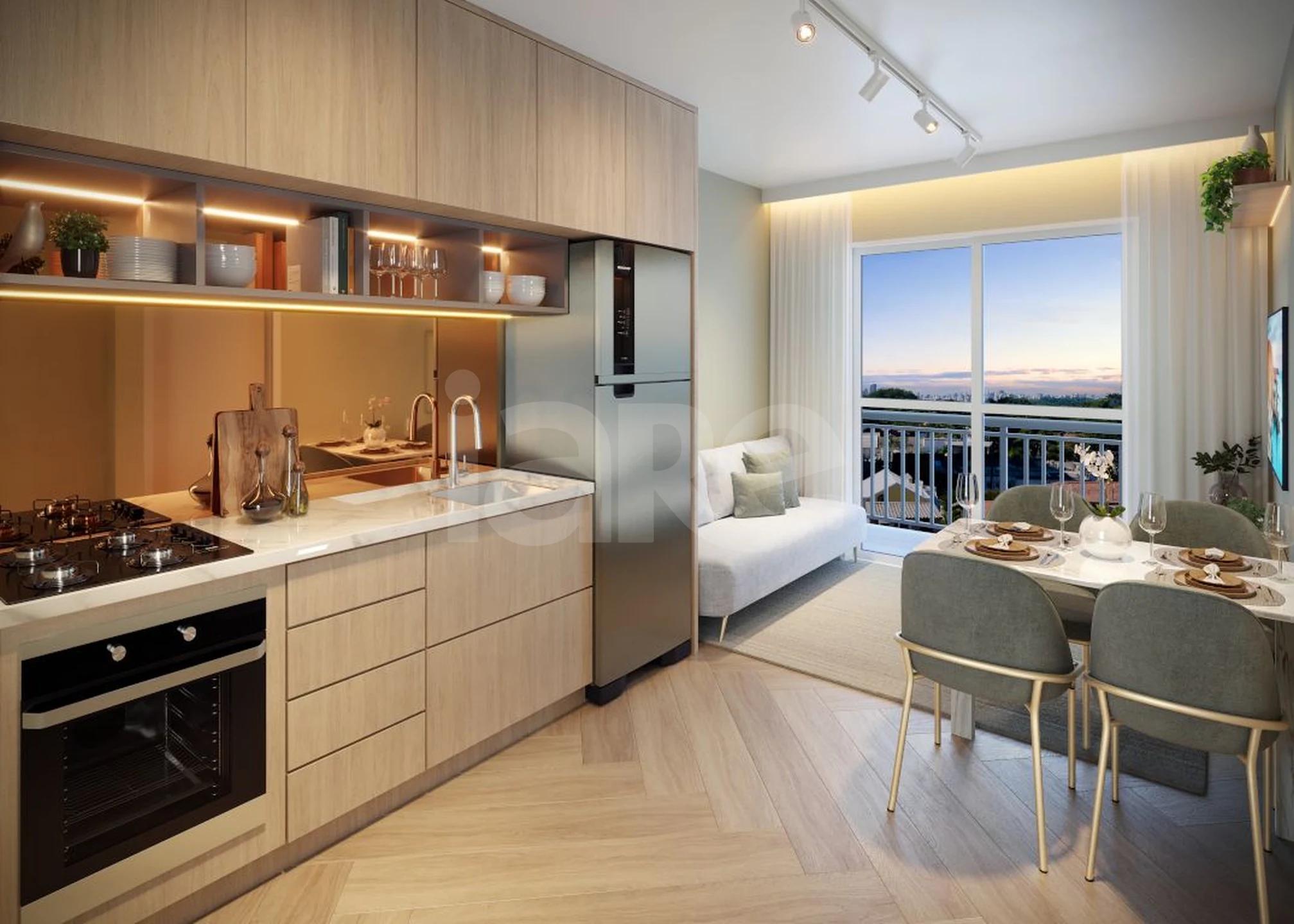 Aura Jaçanã - Apartamento com 33,96 m², em Jardim Modelo — foto 3
