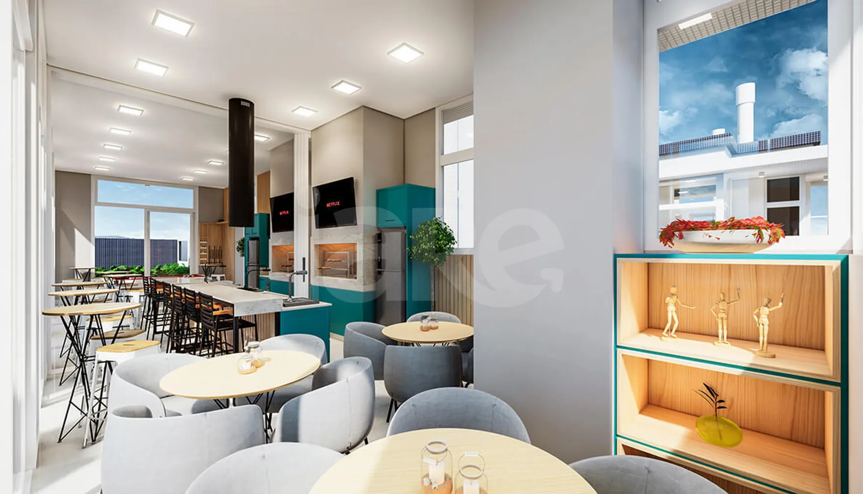 Domenico Home & Club - Apartamento com 64,94 m², em Centro — foto 13