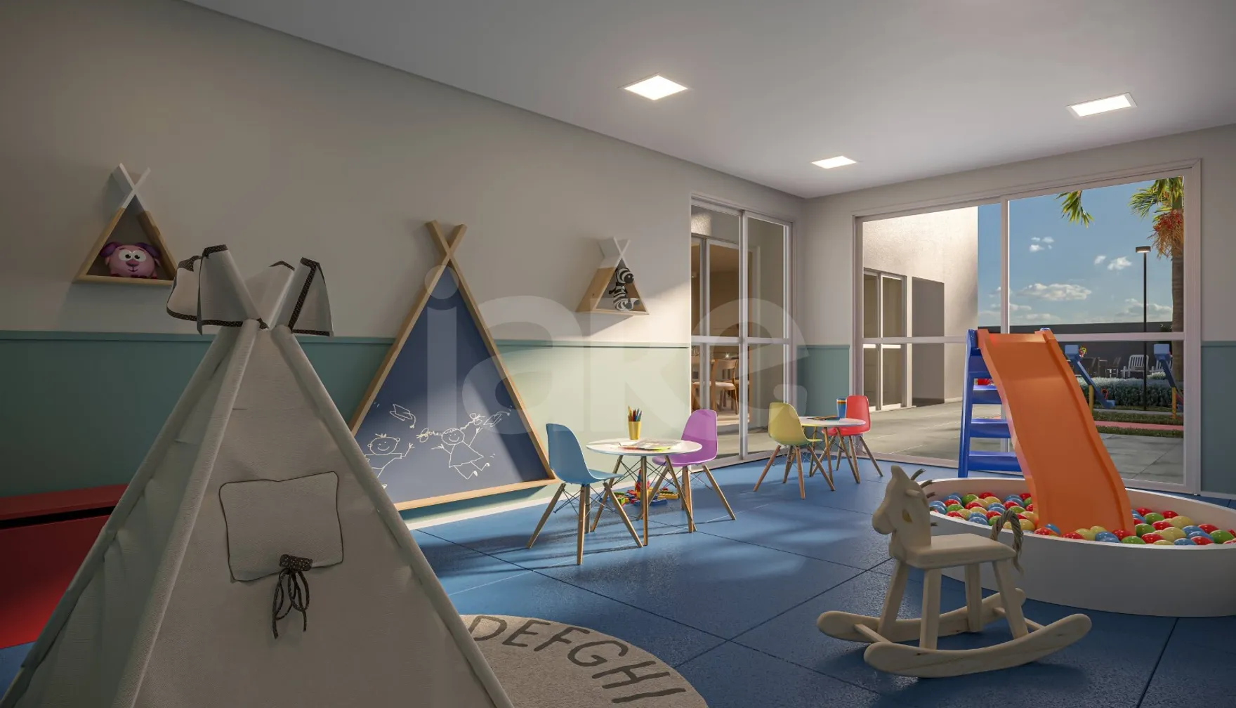 Now Praça C8 - Apartamento com 42,58 m², em Setor Sudoeste — foto 7