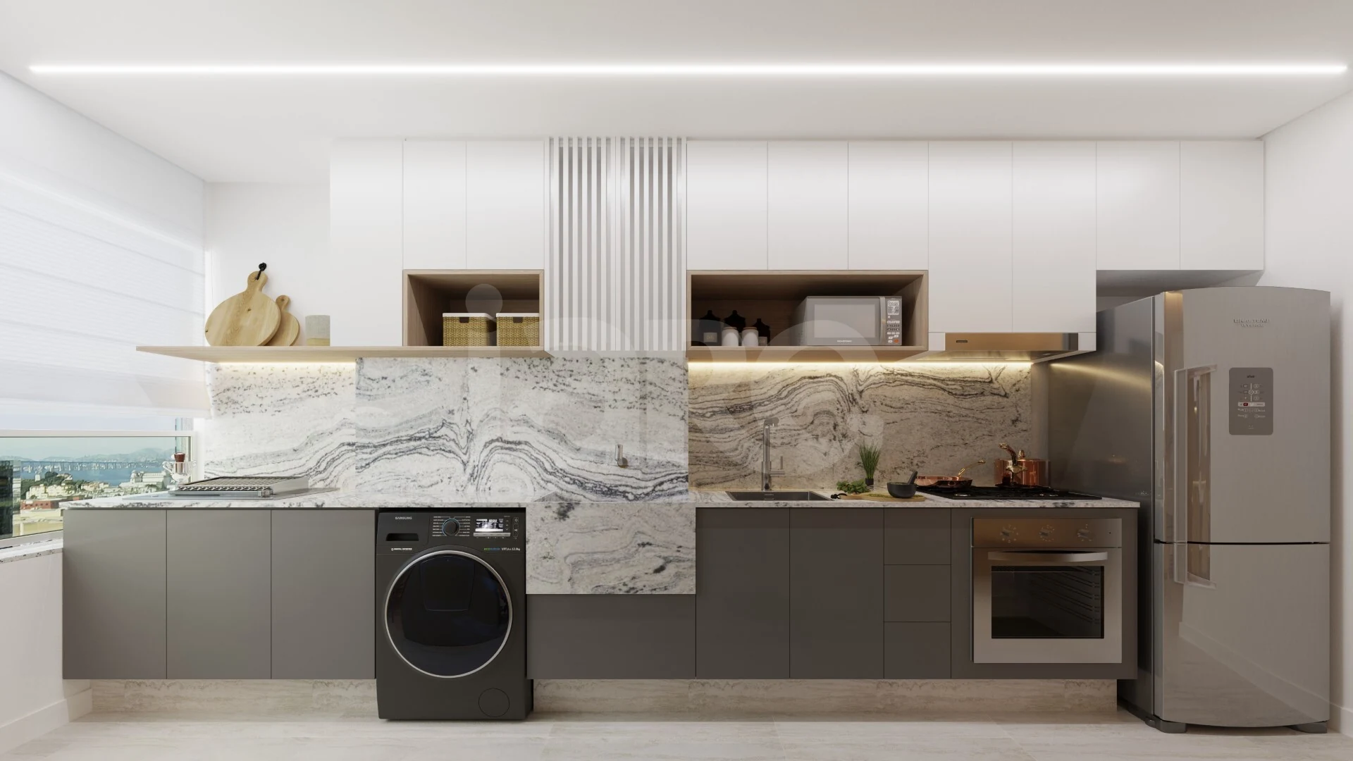 Porto Carioca - Apartamento com 52,89 m², em Santo Cristo — foto 4