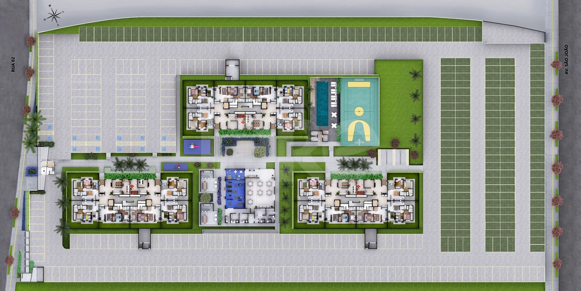Planta — Implantação 2