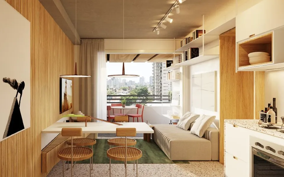 Casa Omaguás - Apartamento com 44,39 m², em Pinheiros — foto 3