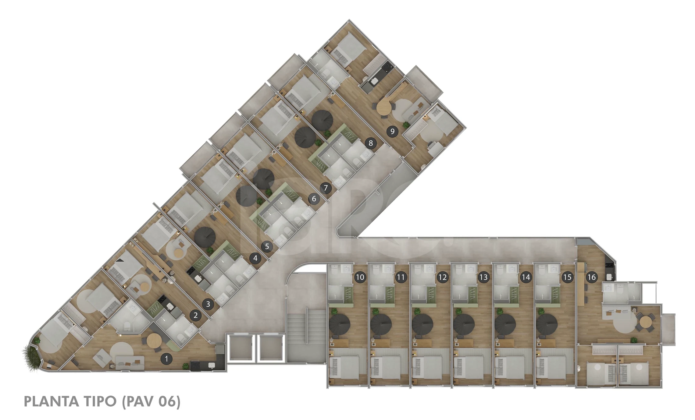 Planta — Pavimento 06
