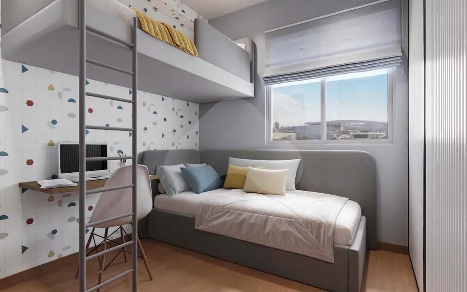 Gran Vista Itaquera - Apartamento com 33,78 m², em Vila Carmosina — foto 4