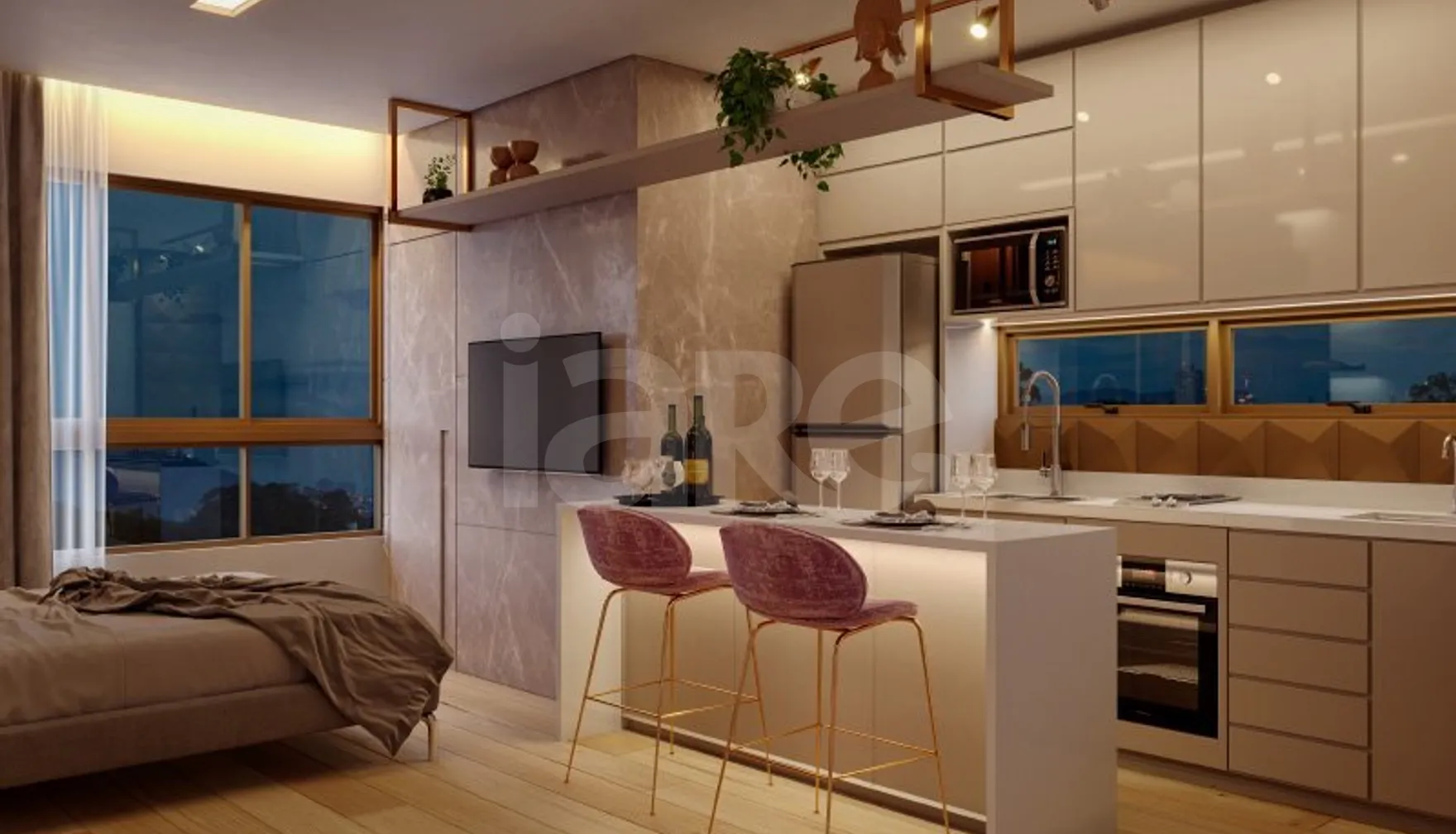 Allure Residence - Studio com 24 m², em Boa Viagem — foto 3
