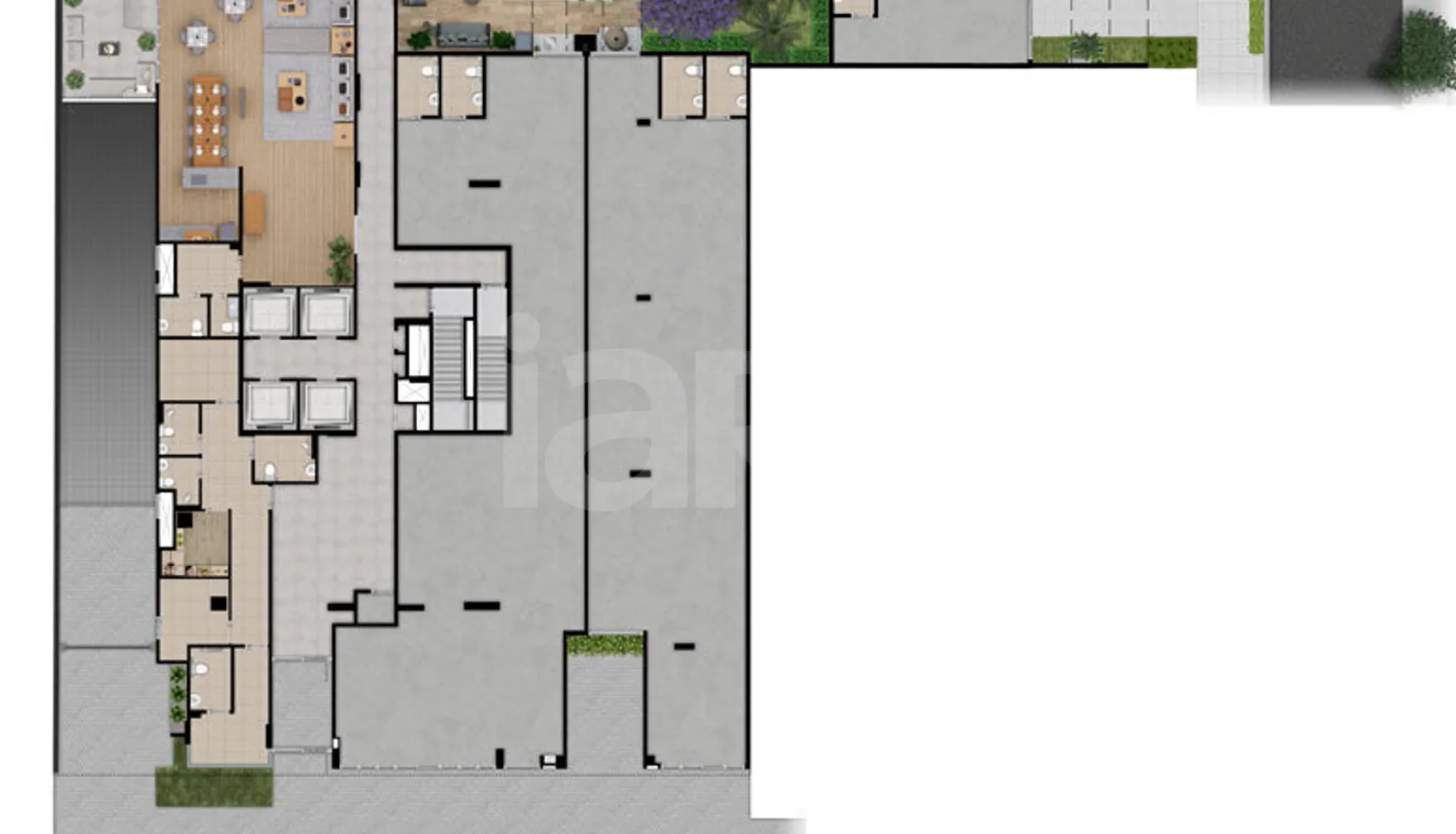 Planta — Pavimento térreo