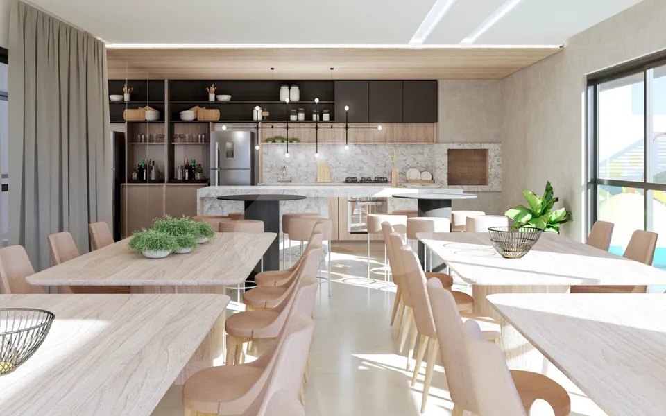 Concept Le Monde - Apartamento com 51,12 m², em Portão — foto 5