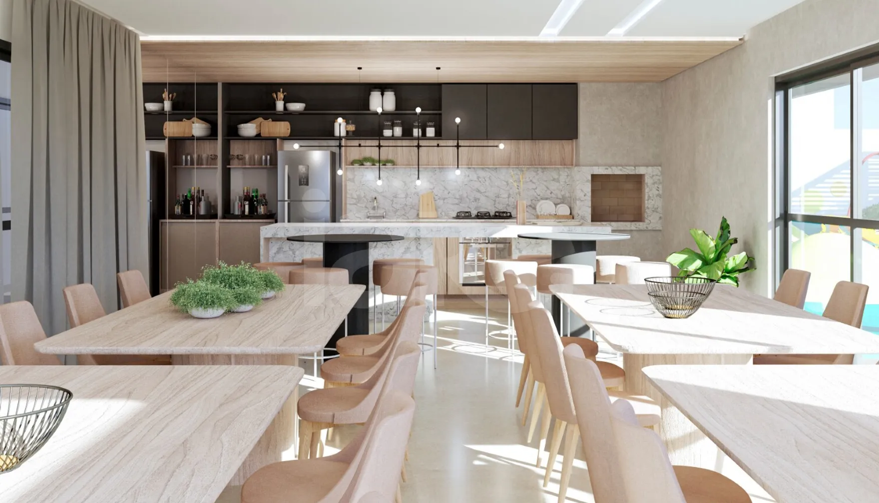Concept Le Monde - Apartamento com 63,77 m², em Portão — foto 10