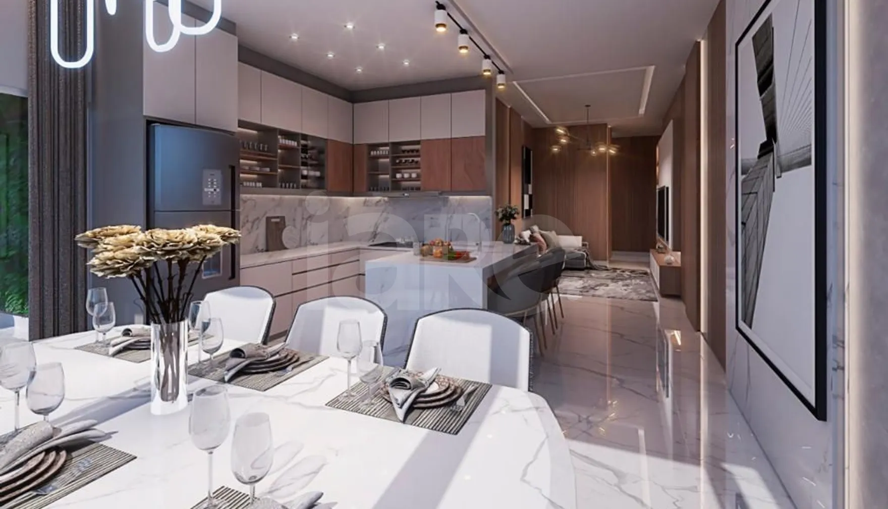 Roma Residence - Apartamento com 125,91 m², em Perequê — foto 2