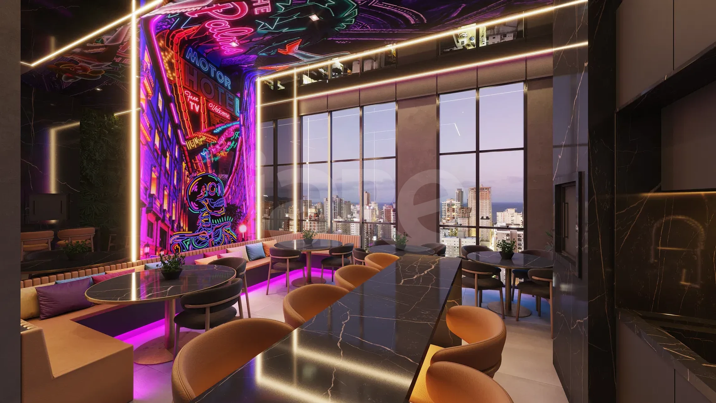 Loyal Tower Flats - Apartamento com 45,05 m², em Meia Praia — foto 9