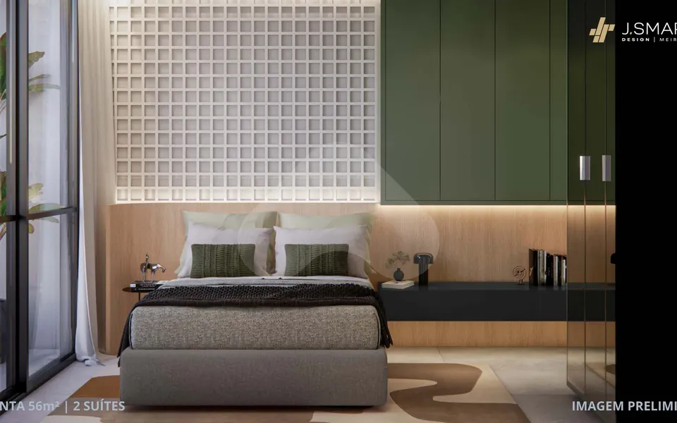 J.Smart Design Meireles - Apartamento com 56,4 m², em Meireles — foto 27