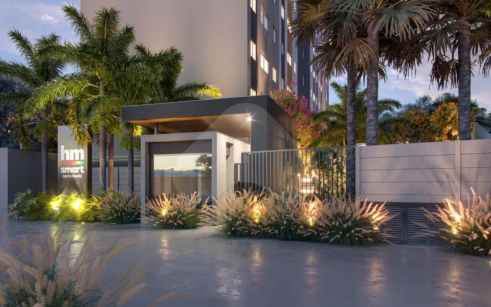 HM Smart Barra Funda - Apartamento com 35,84 m², em Várzea da Barra Funda — foto 2