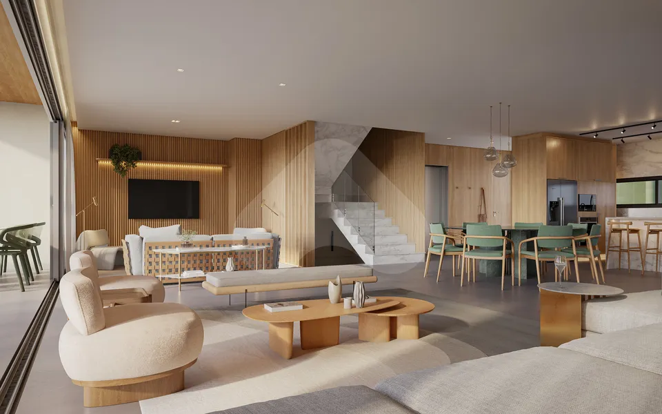 Tibiriçá - Casa com 573,83 m², em Brooklin Paulista — foto 4