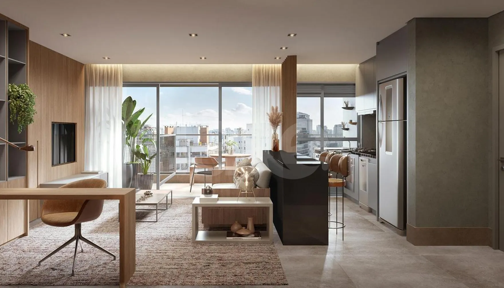 Metropolitan Vila Nova - Apartamento com 129,02 m², em Vila Nova Conceição — foto 3
