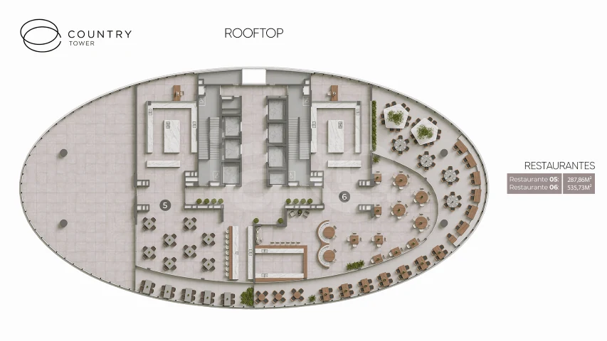 Planta — Pavimento terraco