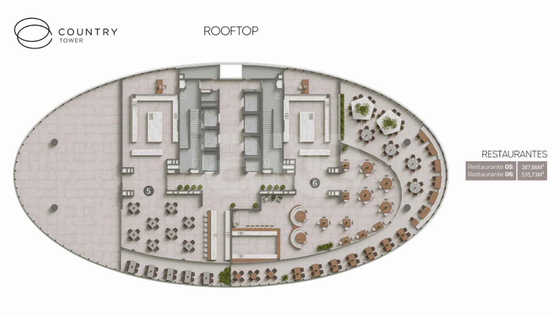 Planta — Pavimento terraco